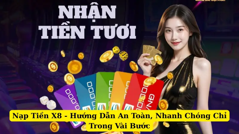 Nạp Tiền X8 - Hướng Dẫn An Toàn, Nhanh Chóng Chỉ Trong Vài Bước